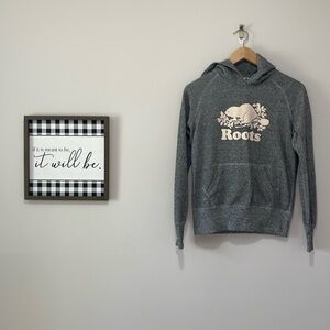 Roots hoodie - Gray - XXS